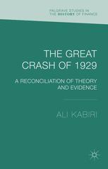 The Great crash of 1929 : a reconciliation of theory and evidence