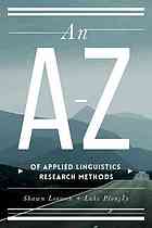 An A–Z of Applied Linguistics Research Methods