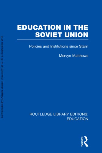 Education in the Soviet Union