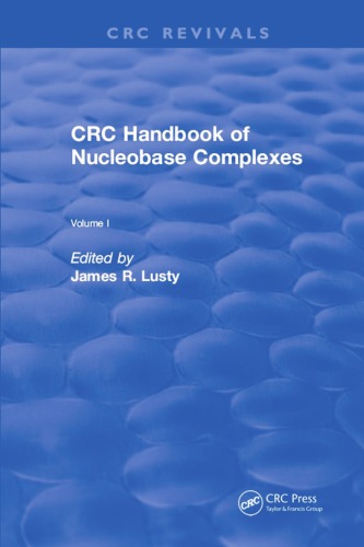 CRC Handbook of Nucleobase Complexes