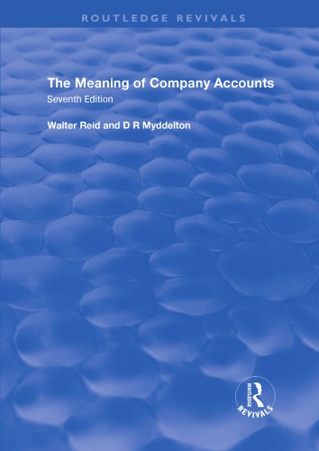 The Meaning of Company Accounts