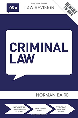 Q&amp;A Criminal Law