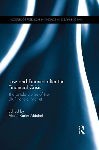 Law and Finance After the Financial Crisis