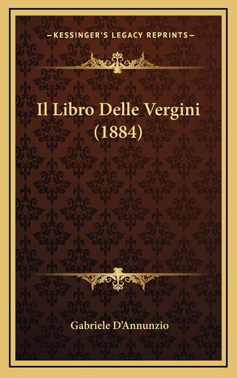 Il Libro Delle Vergini (1884) (Italian Edition)