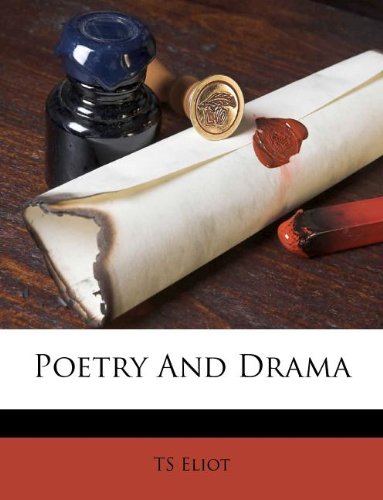 Poetry and drama