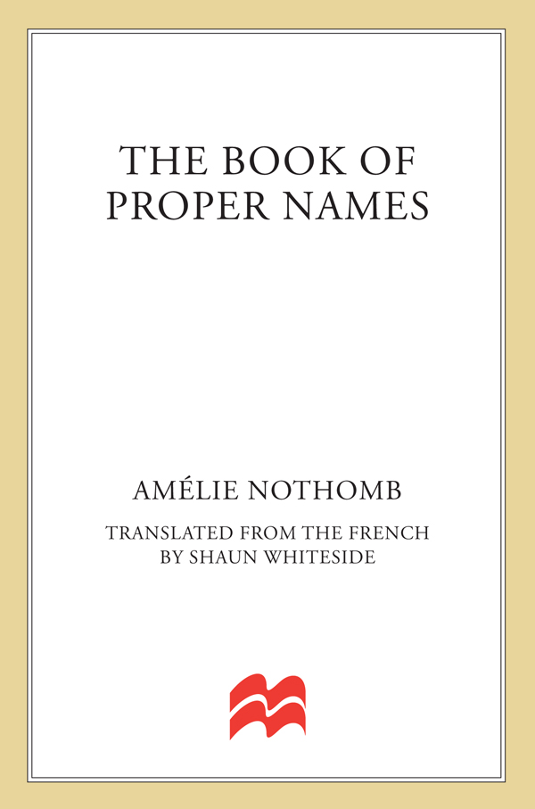 The Book of Proper Names