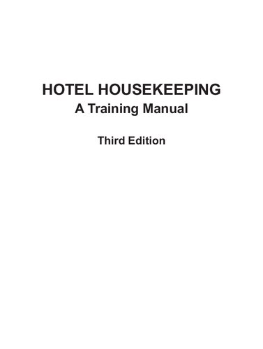 Hotel Housekeeping