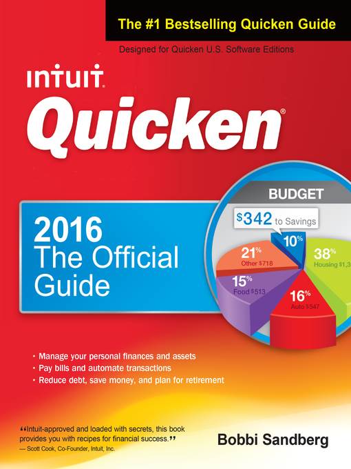 Quicken 2016 the Official Guide