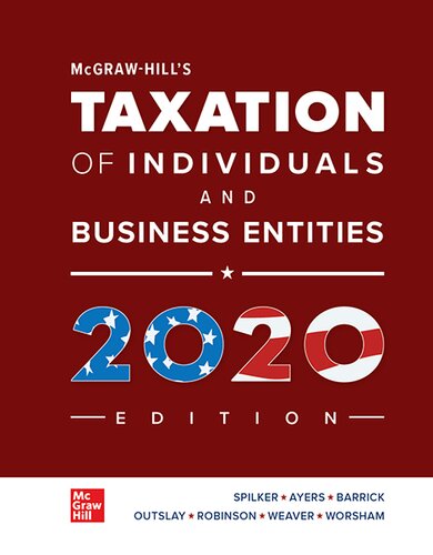 McGraw-Hill's Essentials of Federal Taxation 2020 Edition