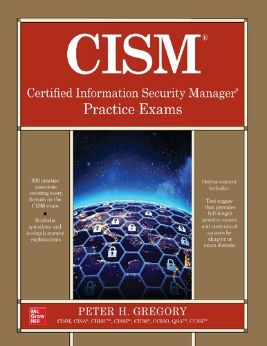 Cism Certified Information Security Manager Practice Exams