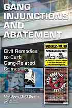 Gang Injunctions and Abatement