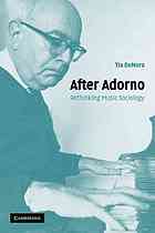 After Adorno