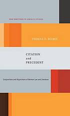 Citation and Precedent