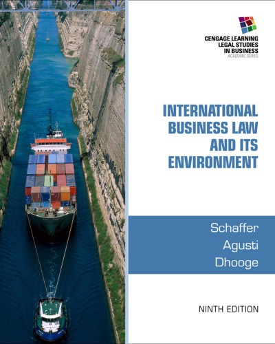 International Business Law and Its Environment