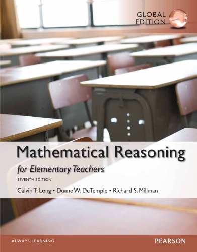 Mathematical reasoning for elementary teachers