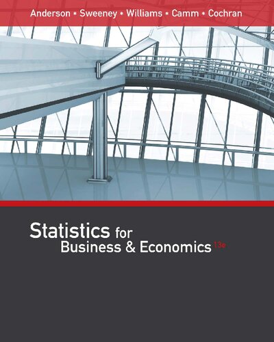 Statistics for Business &amp; Economics (with Xlstat Education Edition Printed Access Card)