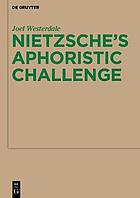 Nietzsche S Aphoristic Challenge