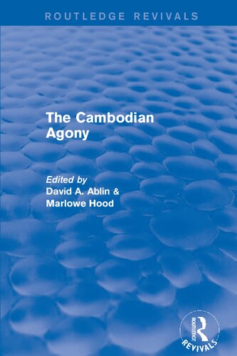 The Cambodian agony