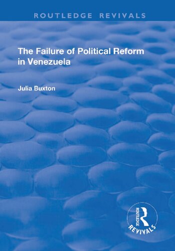 The failure of political reform in Venezuela