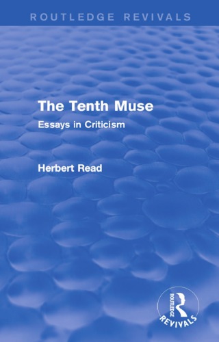 The tenth muse : essays in criticism