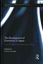 The development of economics in Japan : from the inter-war period to the 2000s