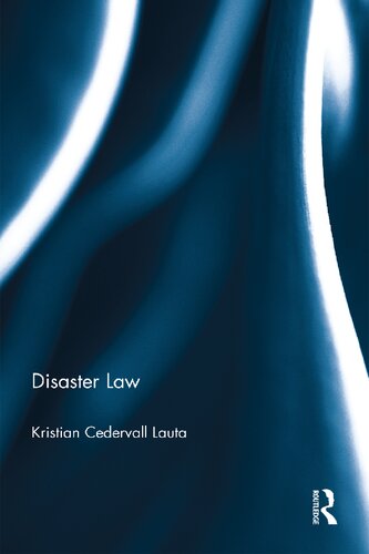 Disaster law