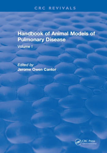 CRC Handbook of Animal Models of Pulmonary Disease