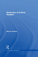 Dictionary of Critical Realism