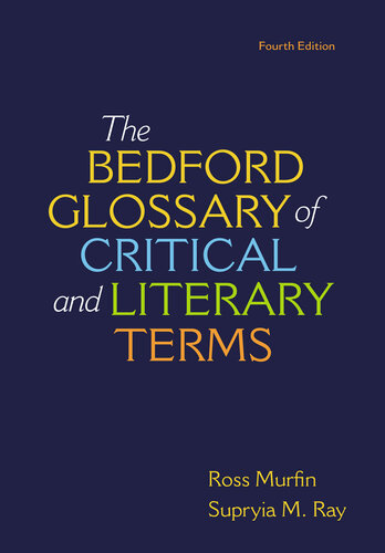 Bedford Glossary of Critical &amp; Literary Terms