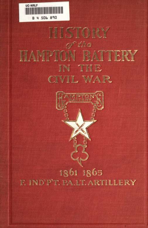 History of Hampton Battery F, Independent Pennsylvania Light Artillery