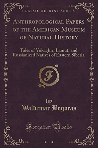 Anthropological Papers of the American Museum of Natural History