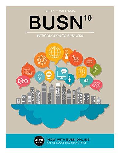 BUSN10 - Introduction To Business
