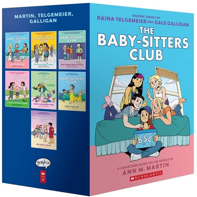 The Baby-Sitters Club Graphic Novels #1-7: A Graphix Collection: Full-Color Edition (The Baby-Sitters Club Graphix)