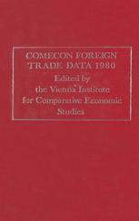 Comecon Foreign Trade Data