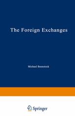 The Foreign Exchanges: Theory, Modelling and Policy