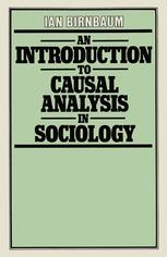 An introduction to causal analysis in sociology