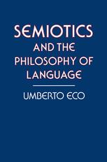 Semiotics and the Philosophy of Language