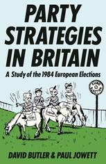 Party strategies in Britain : a study of the 1984 European elections