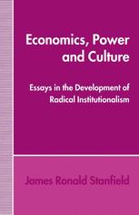 Economics, Power and Culture : Essays in the Development of Radical Institutionalism.