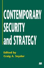 Contemporary security and strategy