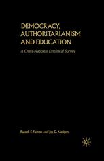 Democracy, authoritarianism and education : a cross-national empirical survey