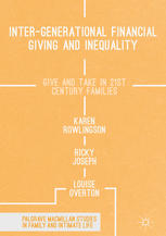 Inter-generational Financial Giving and Inequality Give and Take in 21st Century Families