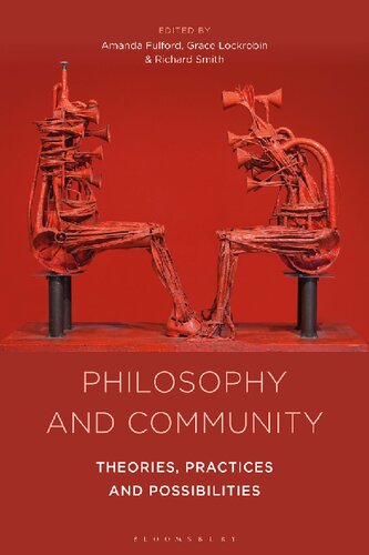 Philosophy and community : theories, practices and possibilities