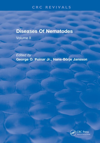 Diseases Of Nematodes : Volume I.