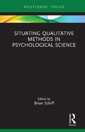 Situating qualitative methods in psychological science