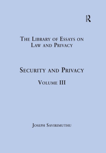 Security and Privacy