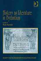 History as Literature in Byzantium