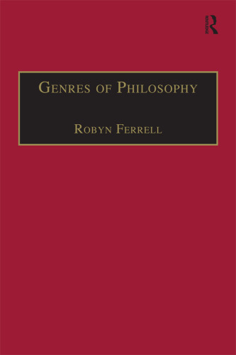 Genres of Philosophy