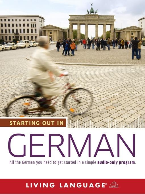 Starting Out in German