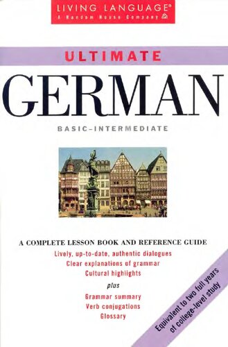 Ultimate German Beginner-Intermediate (Coursebook)